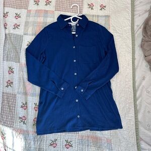 Belle by Kim Gravel Royal Blue Textured Top